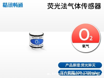 荧光猝灭法氧气传感器
